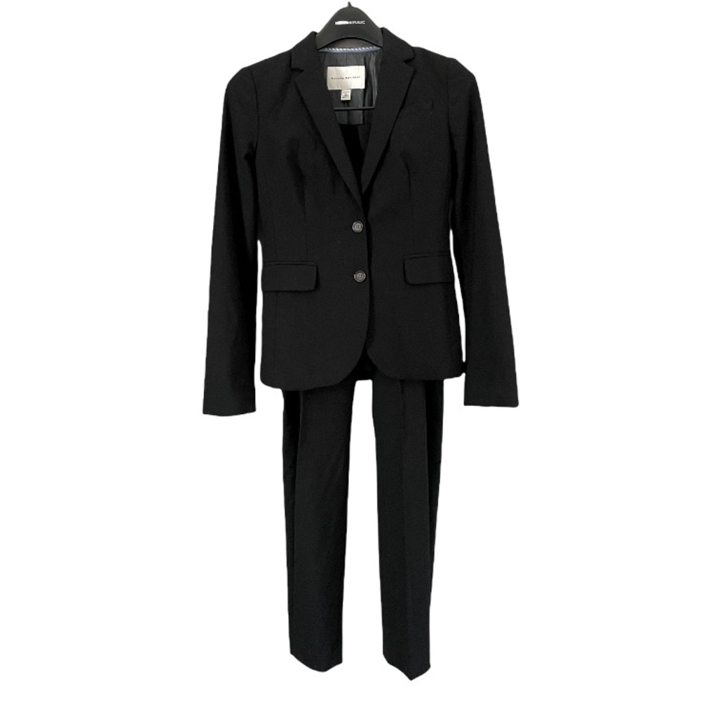 Banana Republic Black Womens Two-Piece Pantsuit